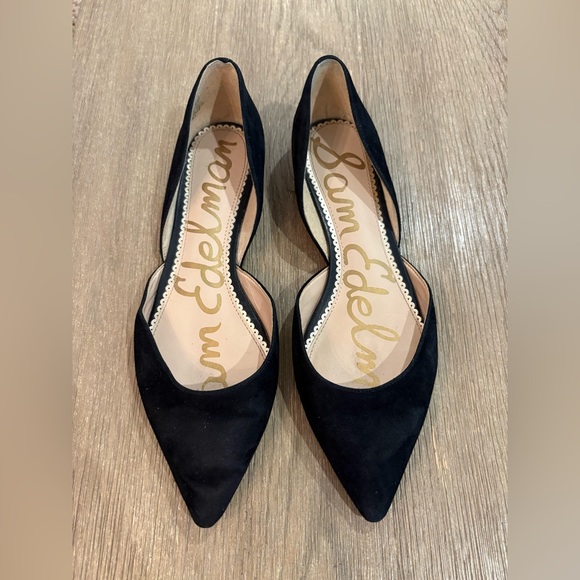SAM EDELMAN • Women's Pointed Suede Flat • Size 9 - Picture 3 of 14